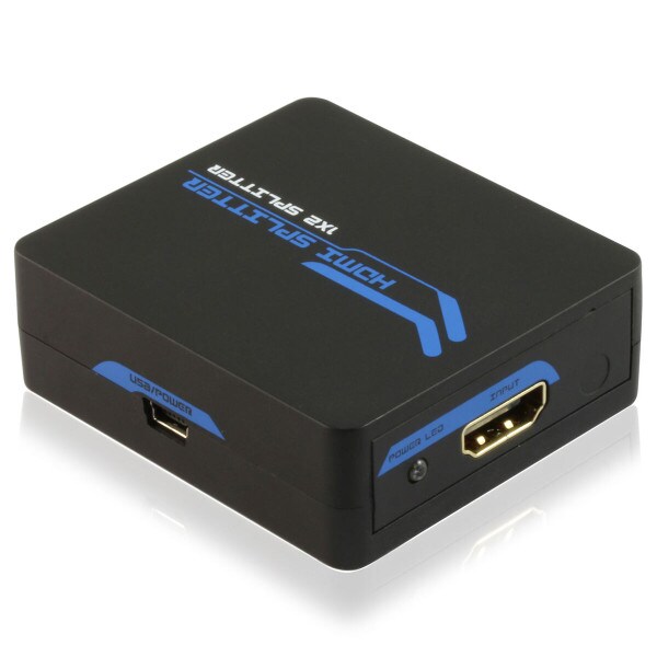 Main product image for HDMI 3D 1080P 1 x 2 Mini Amplified Splitter 180-1118